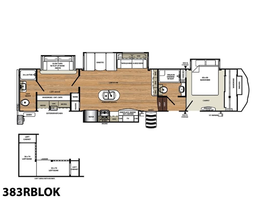 Sandpiper 383RBLOK